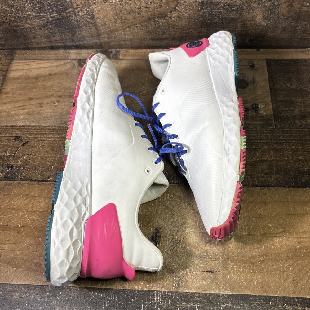G/Fore GFORE MG4+ Ghost Project Golf Shoe Sneakers 11.5 Pink White NO INSOLES - Picture 8 of 9